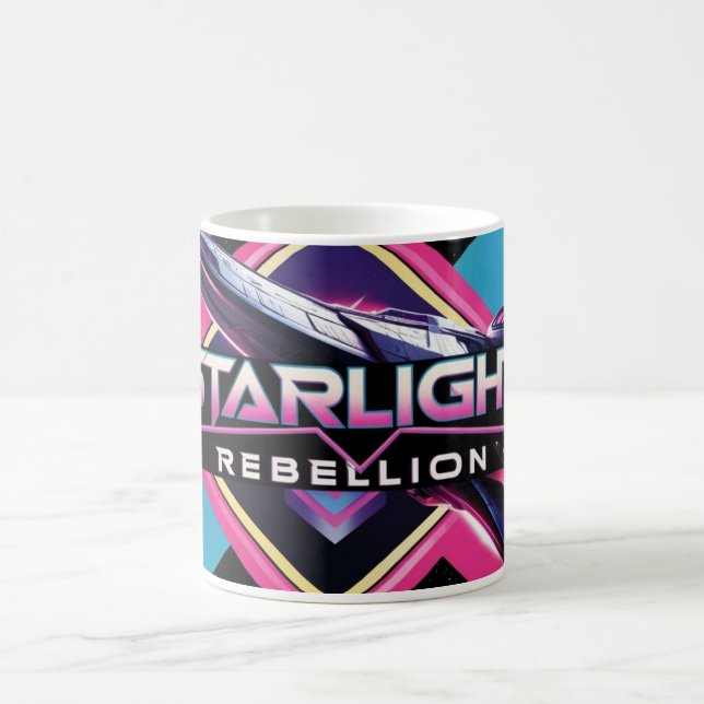 Starlight Rebellion Retro Pop Culture coffee cup  (Center)