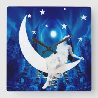 Starlight Square Wall Clock