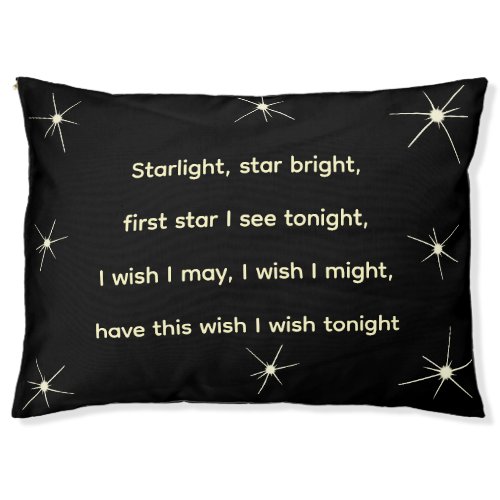 Starlight Star Bright Pet Bed