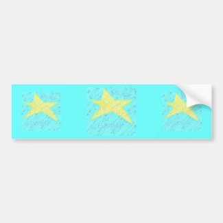 Starlight Starbright by Wendy C. Allen Bumper Sticker