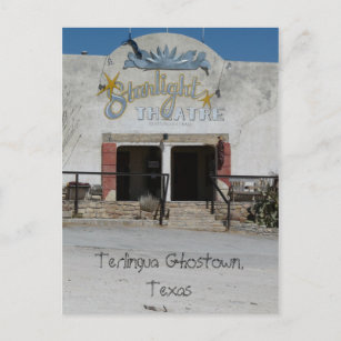 Starlight Theatre/Terlingua, Texas Postcard