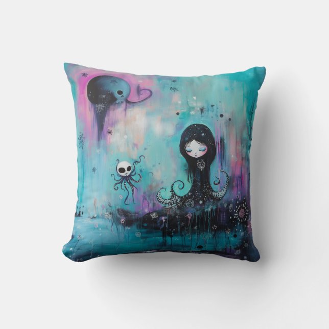 Starlight Throw Pillow (Front)