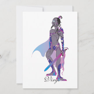 Starlight Virgo (Male) Invitations