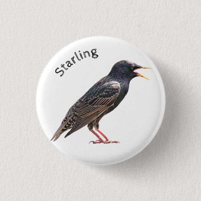 Starling Button (Front)