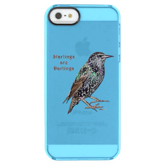 Starlings Are Darlings Clear iPhone SE/5/5s Case