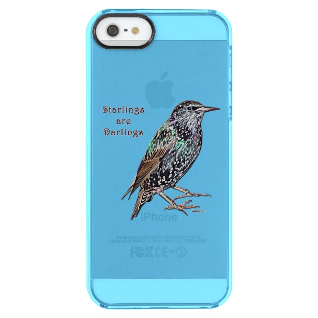 Starlings Are Darlings Uncommon iPhone Case (Back)