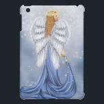 Starlit Angel iPad Mini Case<br><div class="desc">This beautiful original angel artwork by digital artist Tori Beveridge, is sure to please all believers in angels and anyone who needs a guardian angel. Heavenly angels walk among us. Believe. This artwork was done digitally using the programs, Poser and Photoshop and utilized various purchased commercial resources which have been...</div>