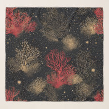 Starlit Desert Bushes - Scarf