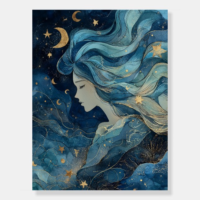 Starlit Dream Goddess Foam Boards (Front)