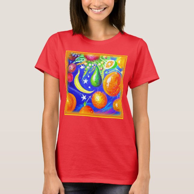 Starlit Fruit Basket. Buy Now T-Shirt (Front)