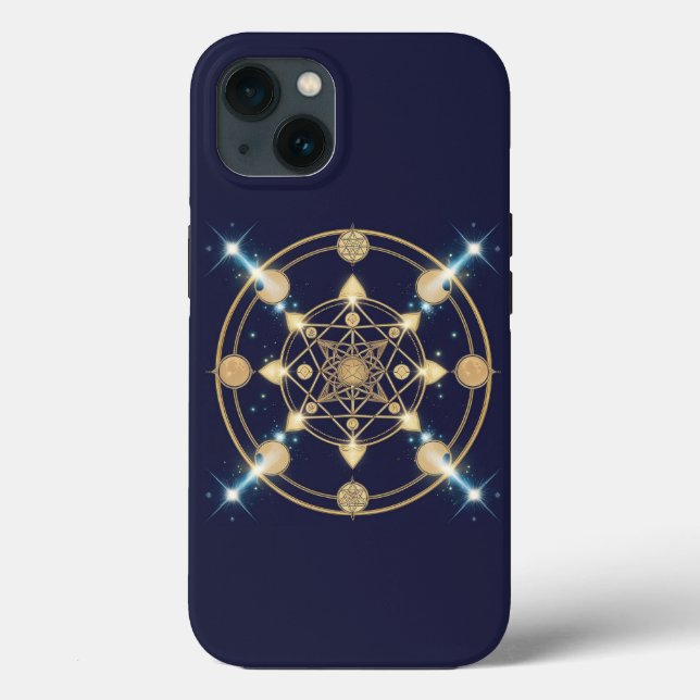 Starlit Geometry – The Code of Infinity Case-Mate iPhone Case (Back)