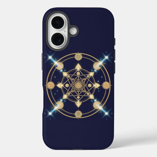Starlit Geometry – The Code of Infinity Case-Mate iPhone Case (Back)