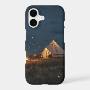 Starlit Glamping Night iPhone 17 Case