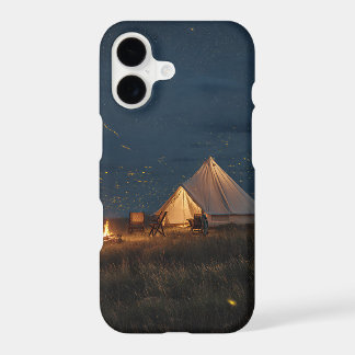 Starlit Glamping Night iPhone 17 Case