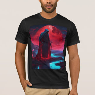 "Starlit Illusion: Bioluminescent Giant Reaper T-S T-Shirt