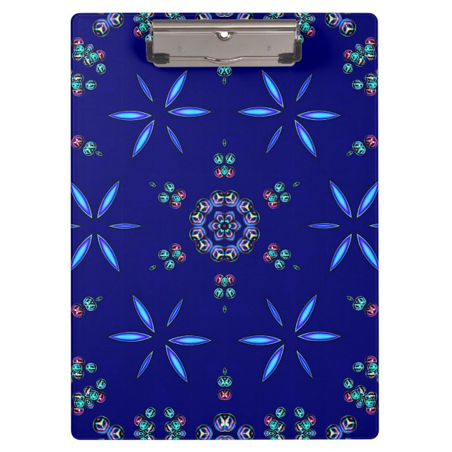 Starlit Kaleidoscope Clipboard (Front)