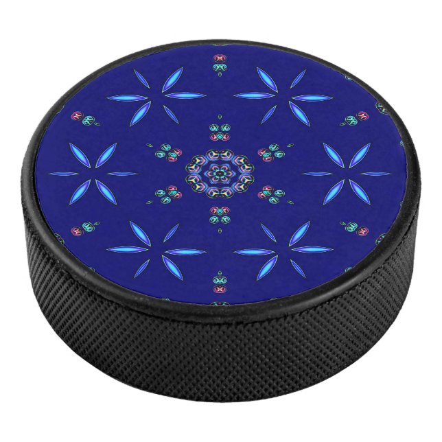 Starlit Kaleidoscope Hockey Puck (3/4)