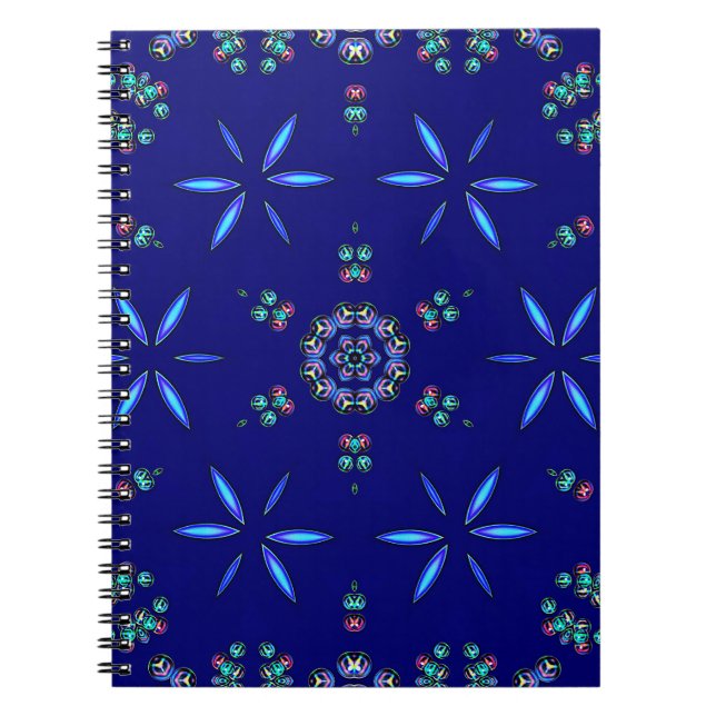 Starlit Kaleidoscope Notebook (Front)
