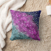 Starlit Night Throw Pillow (Blanket)
