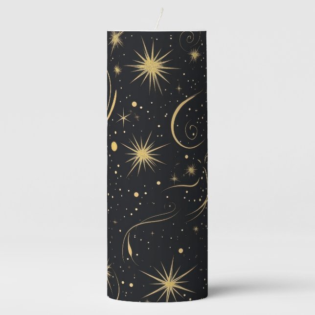 Starlit Noir Candle (Front)