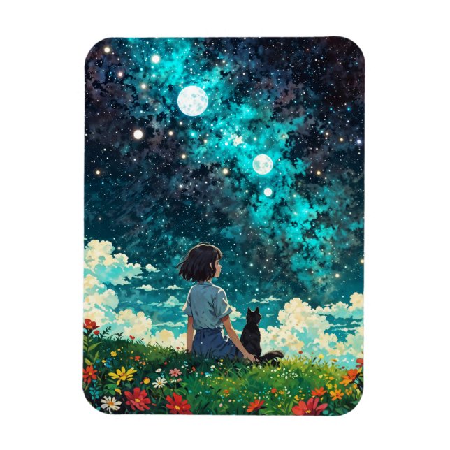 Starlit Reverie Magnet (Vertical)