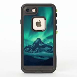 Starlit Silence – Custom Quote Print with Aurora &