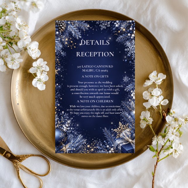 Starlit Winter Elegance Among Enclosure Card (Creator Uploaded)