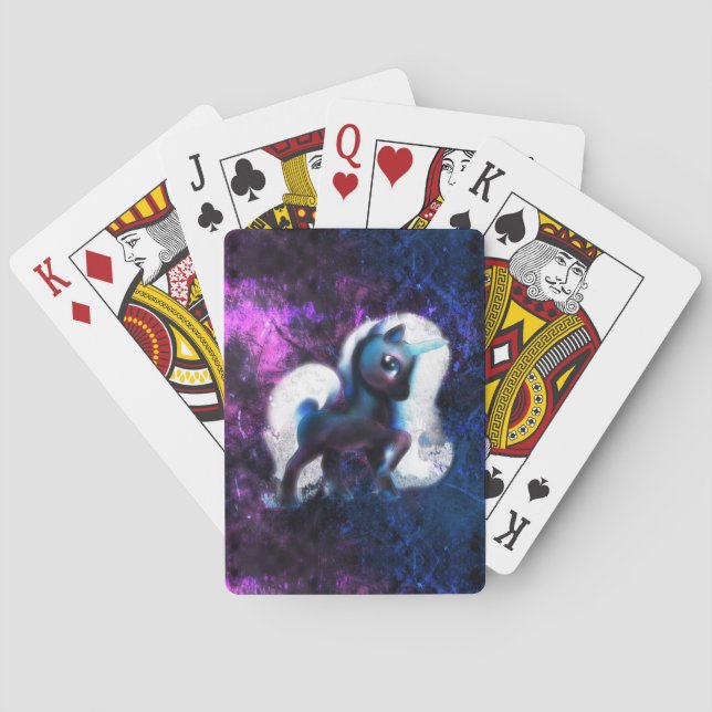 Starmist Unicorn Poker Cards (Back)