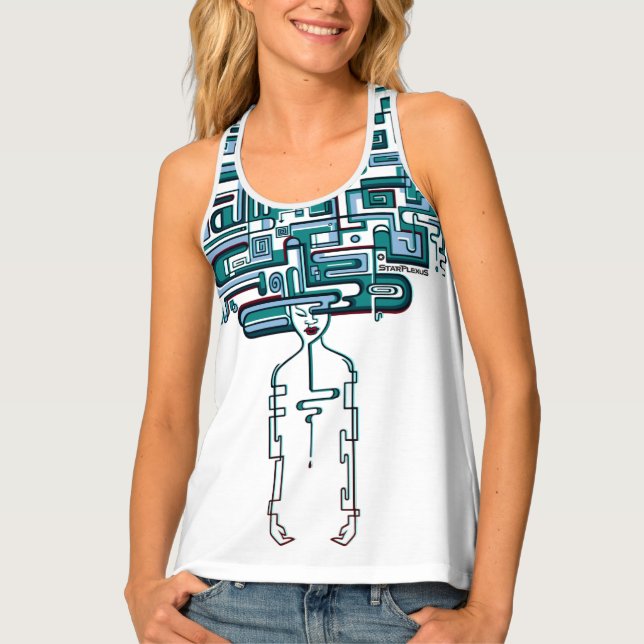Starplexus Fragment Mind Tank Top (Front)