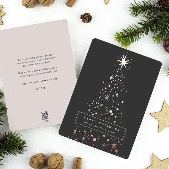 Starred Tree | Corporate Foil Holiday Card (Creator Uploaded)