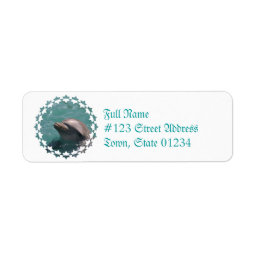 Starring a Dolphin Mailing Labels