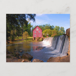 Starr's Mill Georgia Holiday Postcard