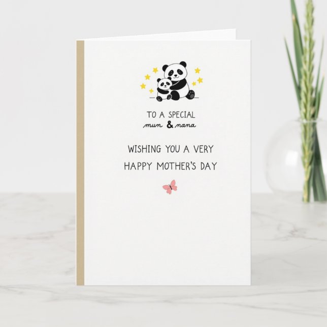 Starry Bear Hugs Card (Front)