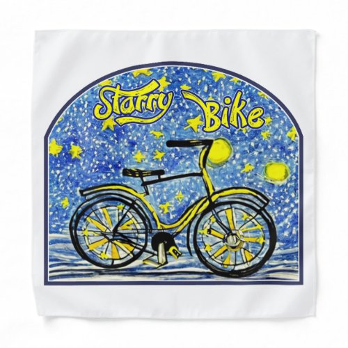 Starry Bike Bandana