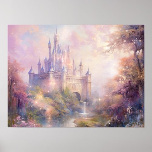 Starry Castles Poster