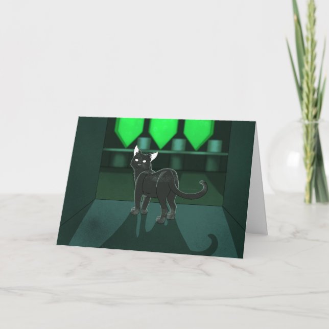 Starry Cat Card (Front)