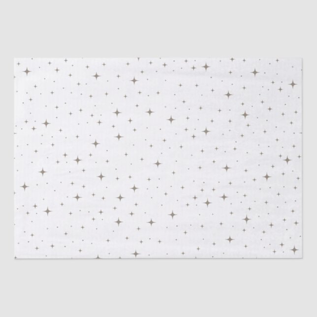 Starry Christmas - boho Tissue Paper (Front)