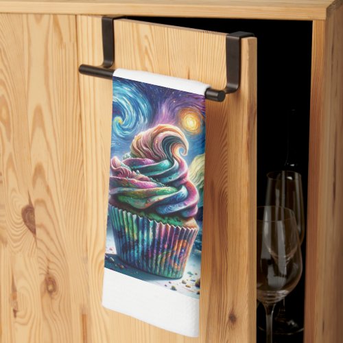 Starry Confection Van Gogh_Inspired Kitchen Towel