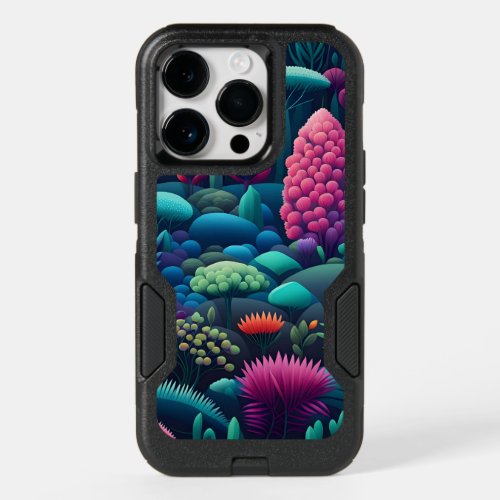 Starry Cosmic Blossom Odyssey OtterBox iPhone 14 Pro Case