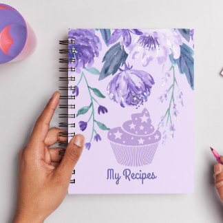 Starry Cupcake Notebook