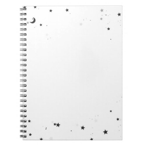 Starry Dream Frame _ BW Notebook