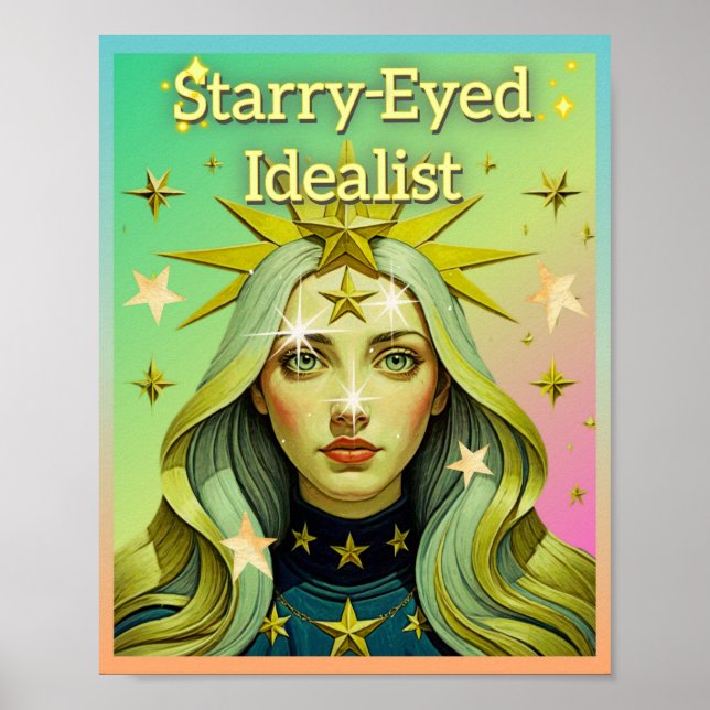 STARRY-EYED IDEALIST POSTER (Front)