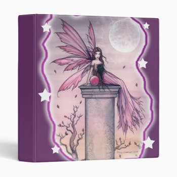 Starry Fairy Binder By Molly Harrison by robmolily at Zazzle