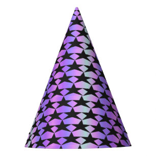 Starry Fishnet Party Hat