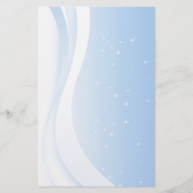 Starry Glide Stationery (Front)
