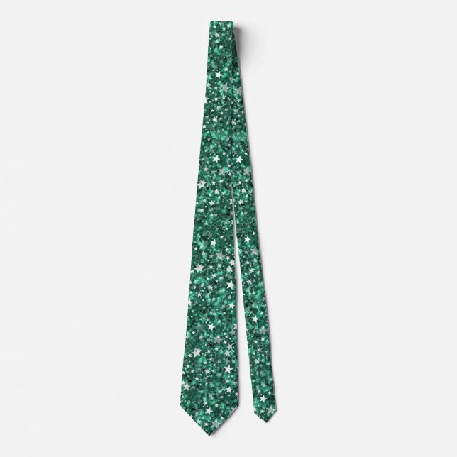 Starry Glitter Neck Tie (Front)