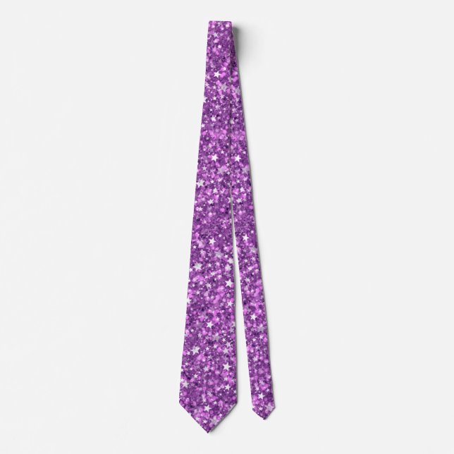 Starry Glitter Neck Tie (Front)
