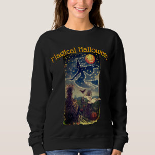 Starry Halloween Night Womens Shirt