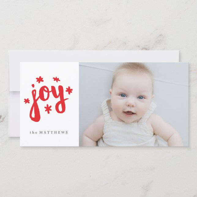 Starry Joy Holiday Card (Front)