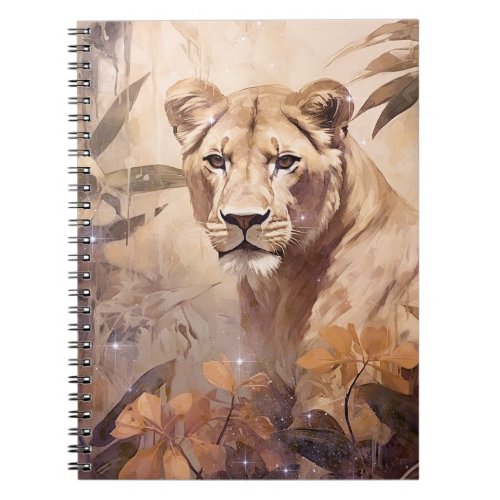 Starry Lion Notebook